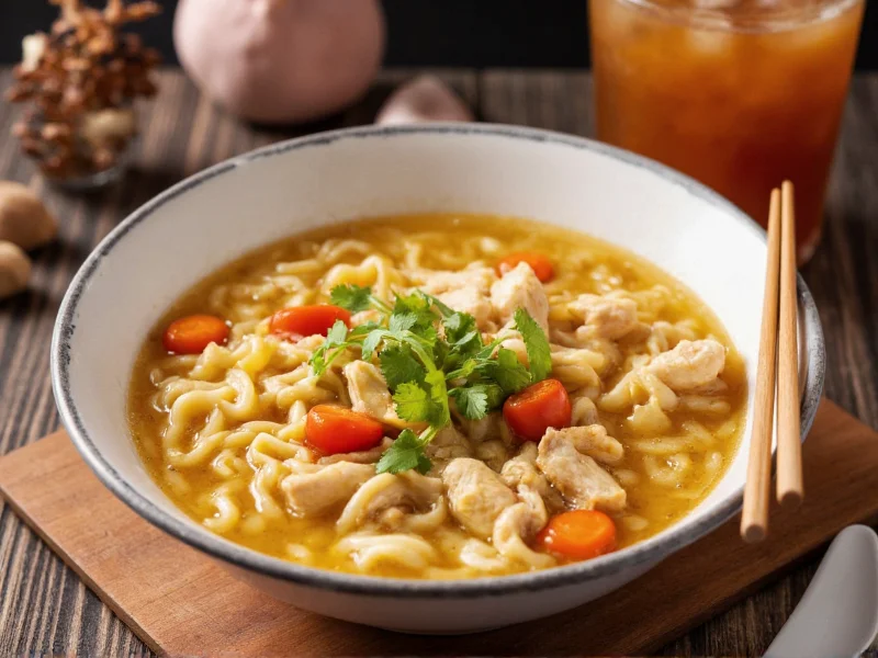 Chicken Noodle Soup with Soda: Pairing Truths Revealed
