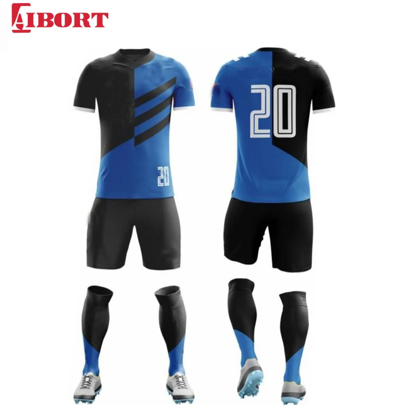 2021 Custom Latest Design Football Jersey Soccer Kit Sport Uniform 