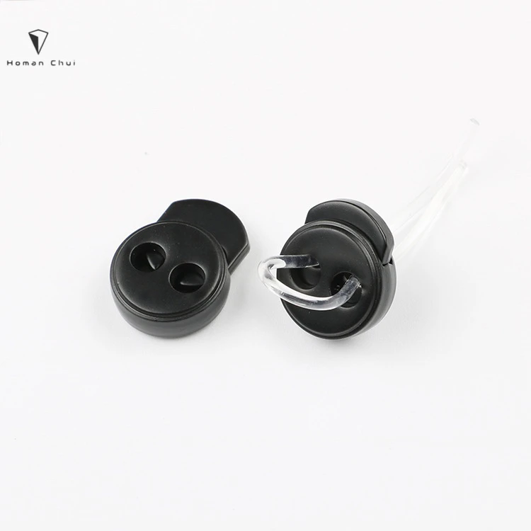 
Zinc Alloy Custom Cord Ending Stainless steel Metal Stopper for apparel smooth surface 