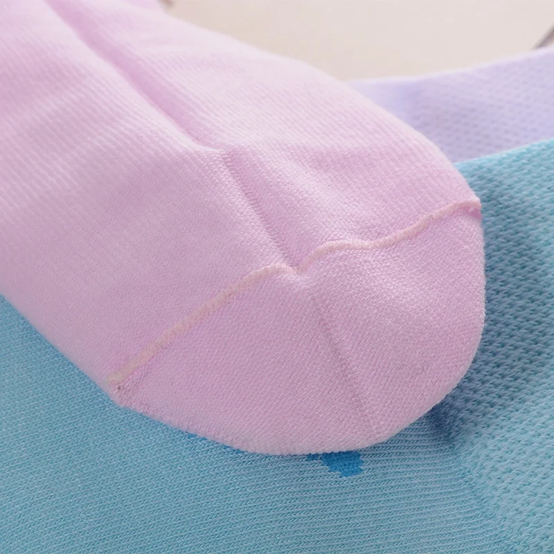 
2019 new design autumn winter bamboo fiber breathable women solid color socks 