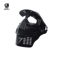 

K2 high quality air soft tactical military full face paintball mask goggles with protective feature