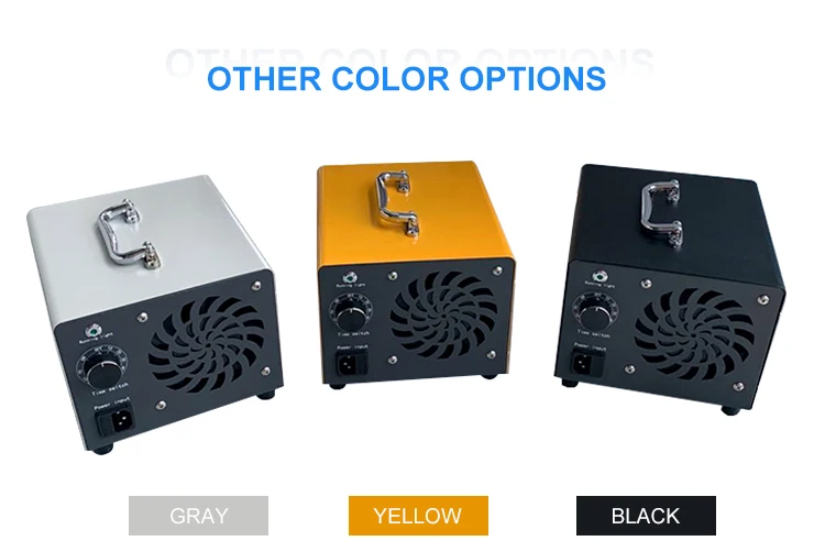 Factory direct 10g  best quality portable ozone generator ozone disinfection machine for home hotel office room
