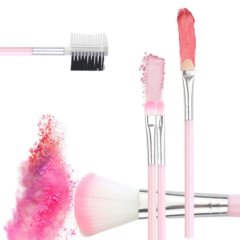 

Guaranteed Quality Durable Using Best 5pcs Makeup Brush Set, As picture