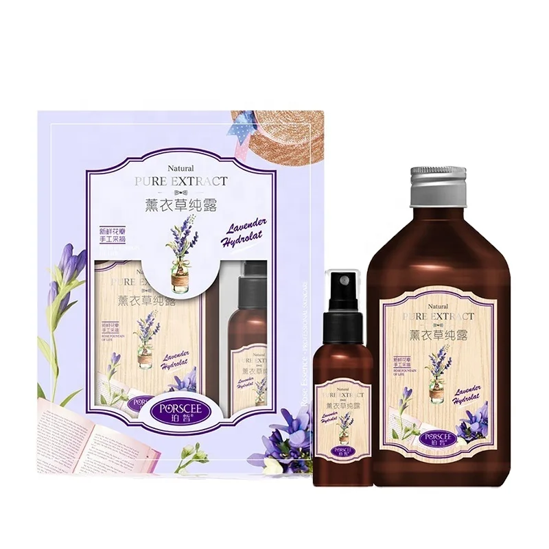 
PORSCEE Natural Lavender Hydrosol Flower Water Moisturizing Face Toner For Skin Care 