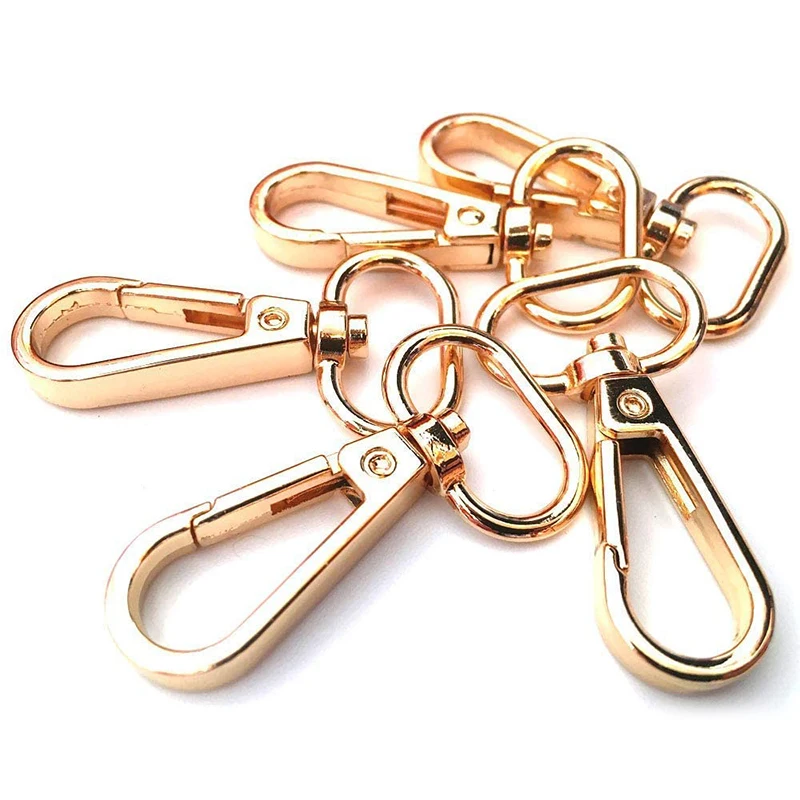 

Push Gate Lobster Clasps Hooks Swivel Snap Fashion Clips Oval Ring Lobster Clasp Claw Swivel For Strap