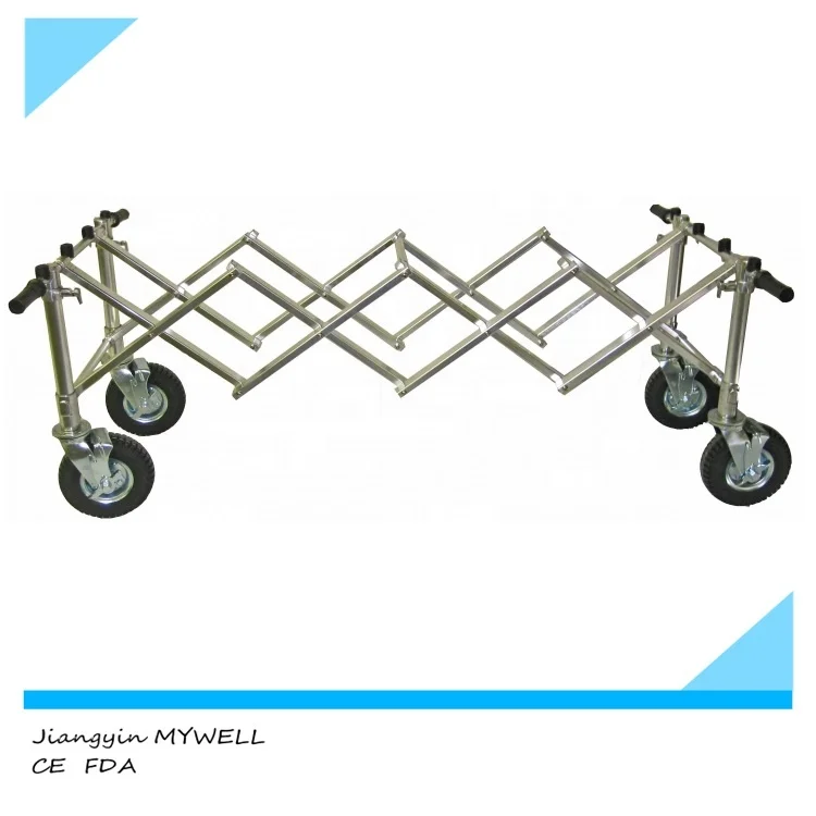 
M CT01 Funeral accessories metal church casket coffin transport trolley for sale  (60795724982)