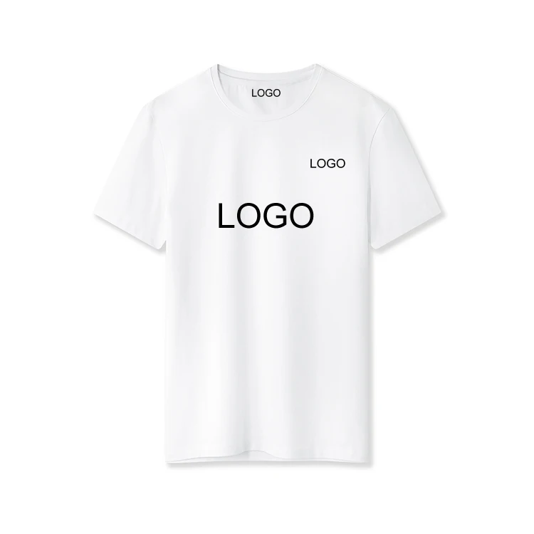 

2020 Quality mens tshirts white plain tshirts men custom t shirt cotton printing
