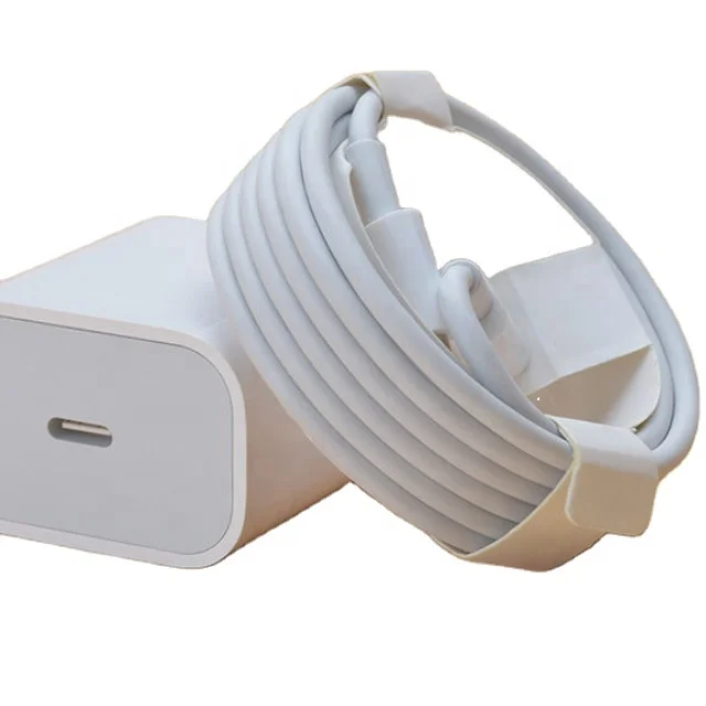 

18W Wall Quick Charger Adapter Type C Fast Charger for iPhone USB C PD Power Charger, White