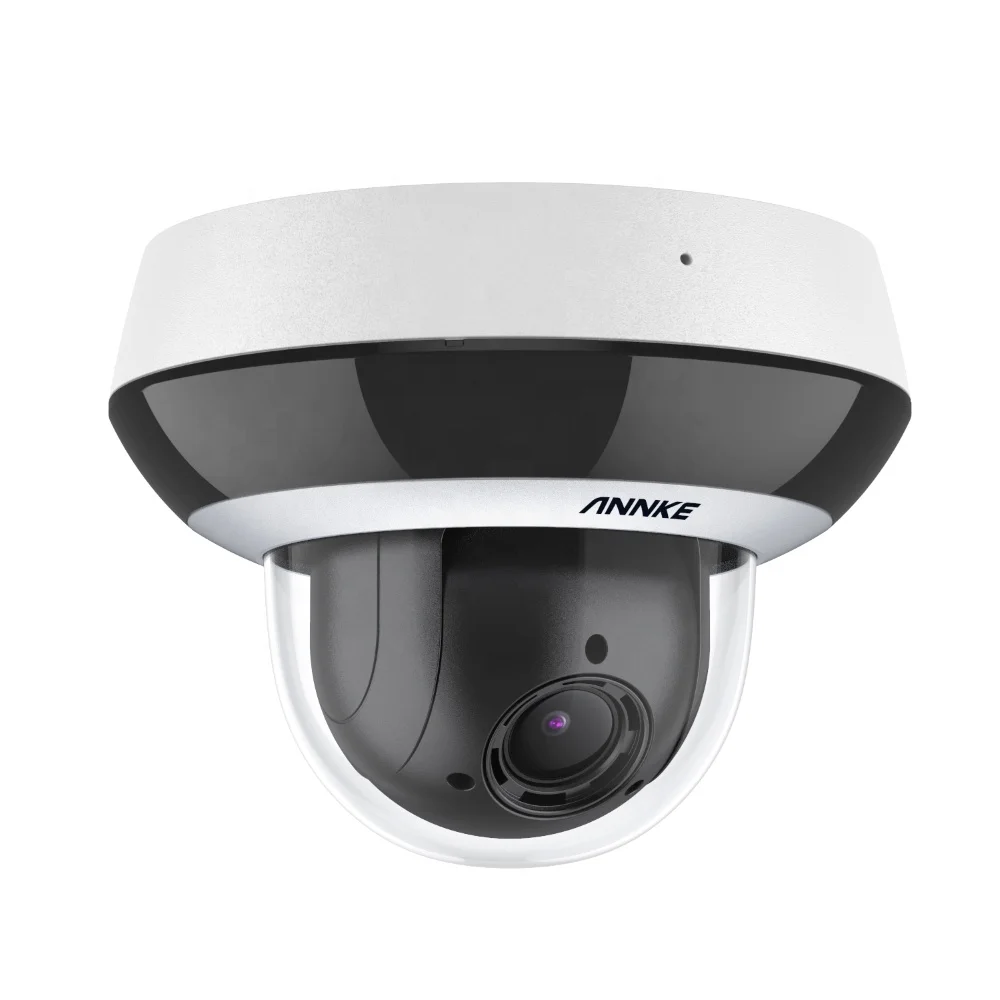 

4MP High Speed PTZ 4X Zoom Dome IP Camera Human Motion Tracking Vandalproof CCTV Camera Support Two-way Audio