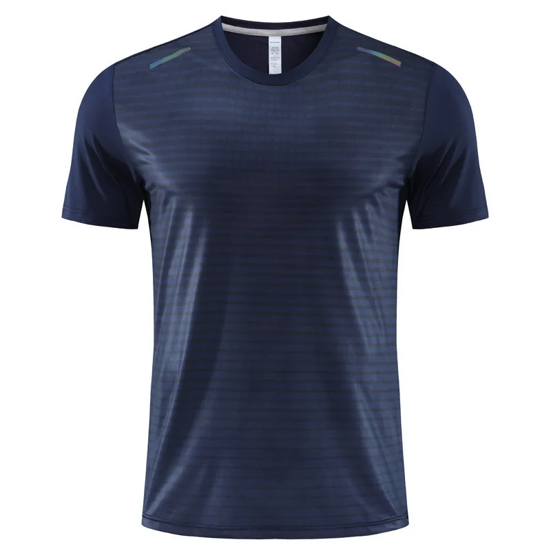 

man sport polyester t shirts jogging lightweight fitness quick dy top men breathable shirts for menc gym wear