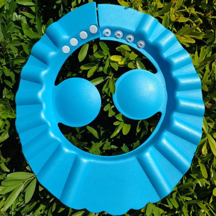 

Manufacturer cheap price Adjustable ear protectors EVA children shower cap ODM Baby shampoo cap