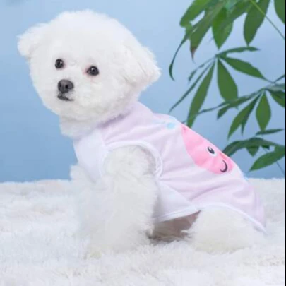 

hot Cartoon Graphic Pet Tank Top Cartoon Graphic Pet dog cat princess skirt Tank Top