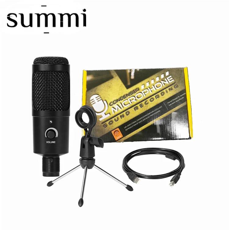 

new arrival USB Condenser Microphone BM800 for PC Recording mini microphone SUC-UM800