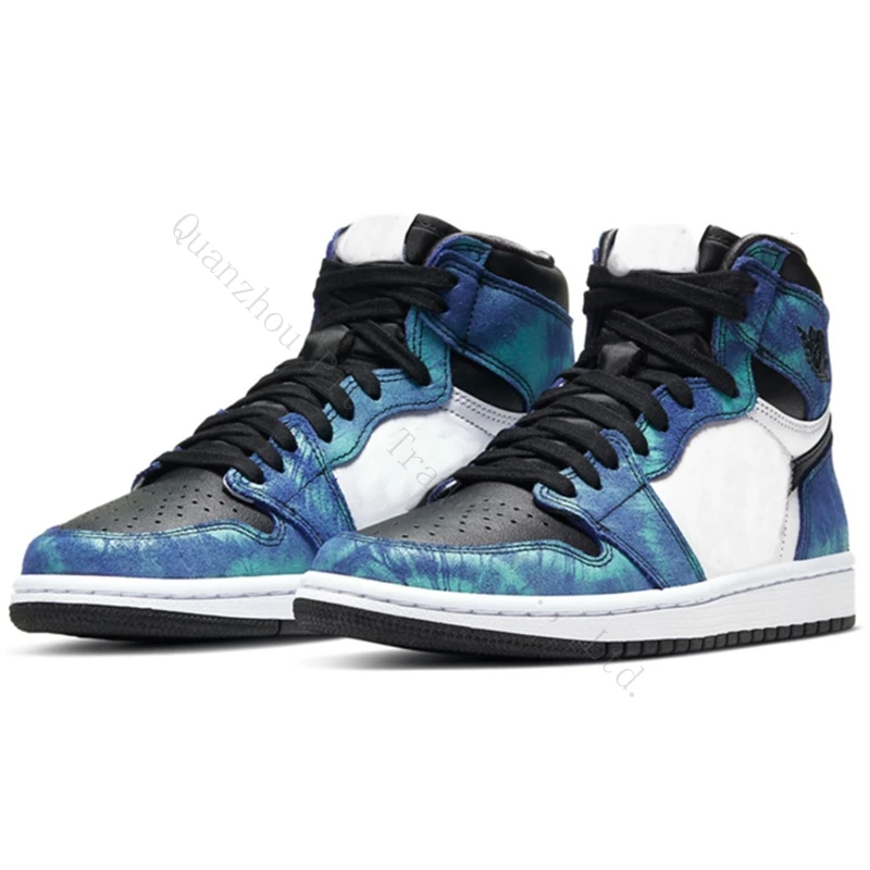 

1 Retro High OG Tie-Dye men women sneakers fashion casual sports shoes basketball shoes