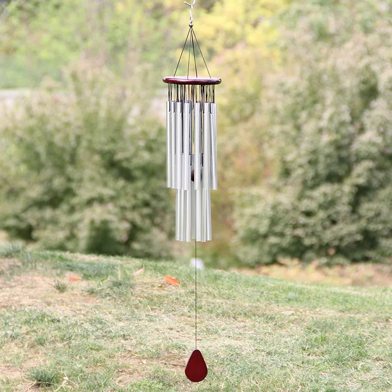 

E145 Home Garden Decor Large Aluminum Tubes Windchimes Indoor Outdoor Hanging Decoration Gift Pendent Memorial Wind Chimes