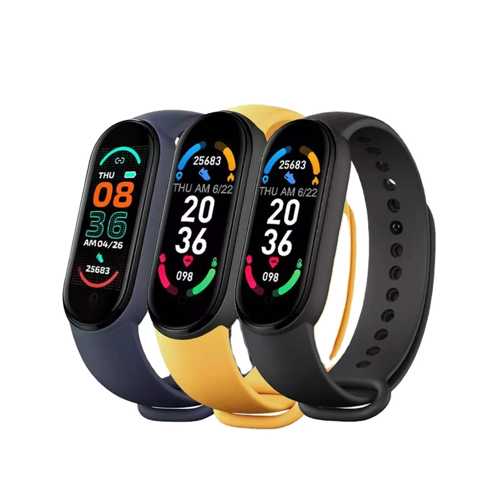 

Factory direct sells Monitor Blood Pressure Intelligent Heart Tracker Wrist Band Reloj Smart band M6