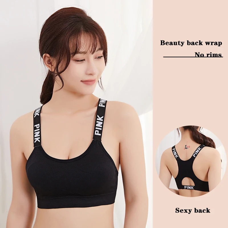 

Seamless Sports Bra Top Fitness Women Running Crop Tops Workout Padded Yoga Bra, 2 colors