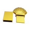 USB enclosures shell customized size and logo copper plating gold-plating polishing surface processing