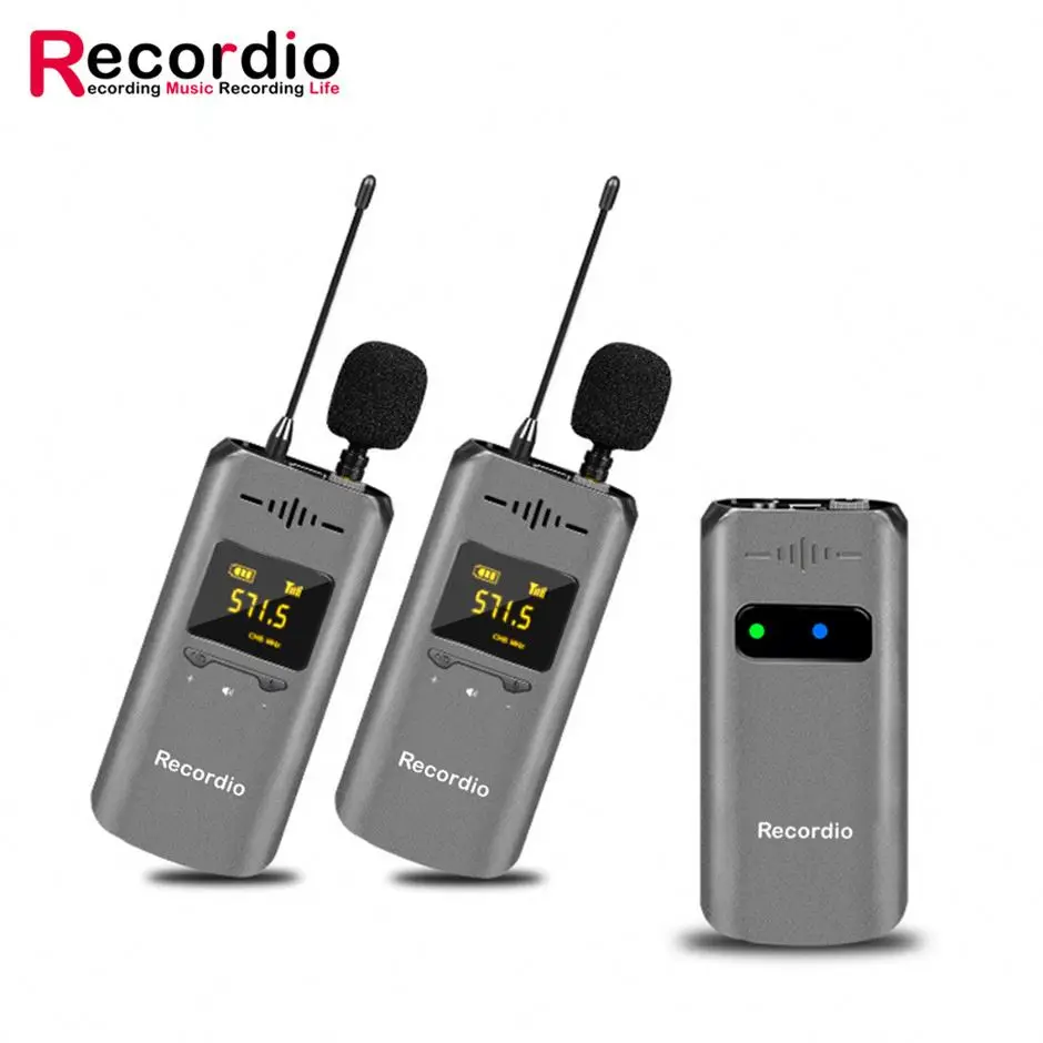 

GAW-813 New Product Professional Uhf Receiver Two Body-Pack Collar Outdoor Wireless Microfone With Great Price