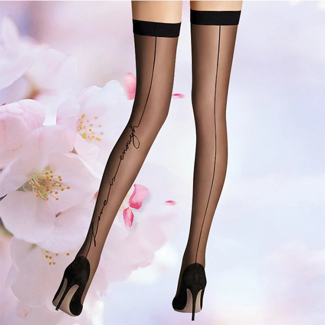 

Wholesale Summer Women Thigh High Lace Antislip Breathable Transparent Sheer Stockings, Like the picture