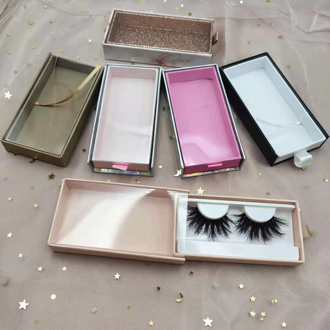 

2021 New Design Luxury Diamond Box Eyelash Packaging Box Wholesale Top Quality Mink Eyelashes 3d Private Label Eyelash Case, More than five colors