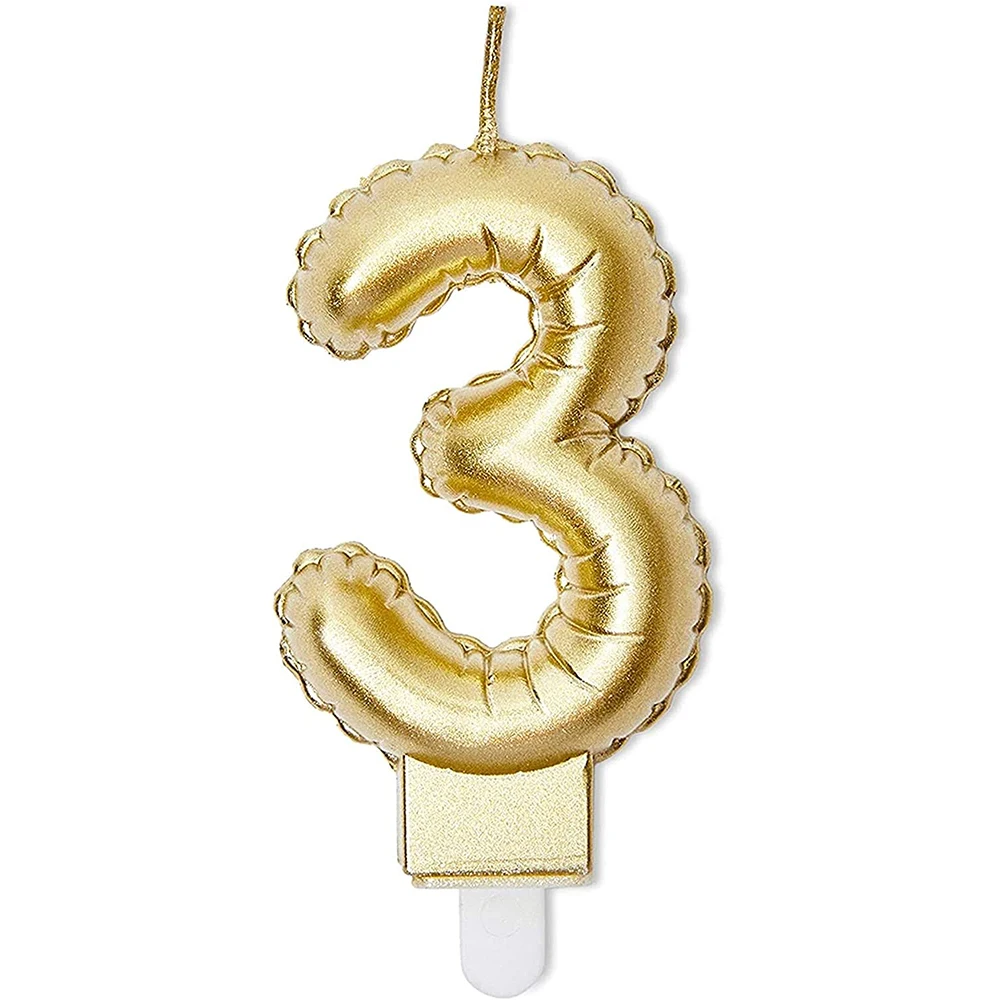 

Wholesale custom birthday party number digital candles with customized logo Material Paraffin Wax