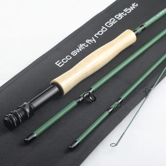 

medium fast fly rod eco swift g2 9ft 5wt fly fishing rod