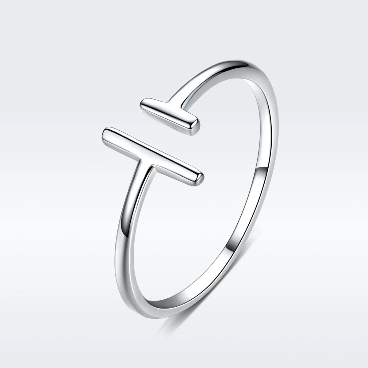 

Simple Minimalist Open Adjustable 925 Sterling Silver Rings for Women Fashion