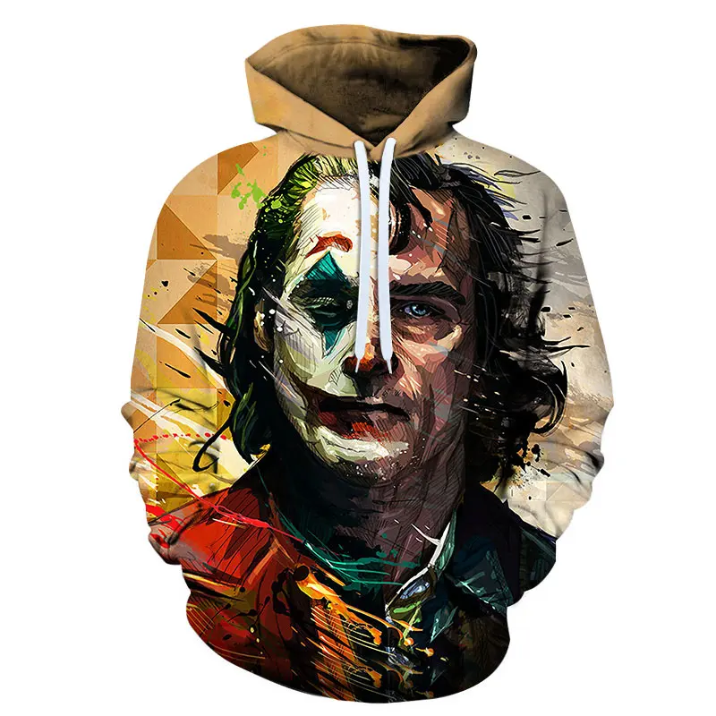 

Fashion 3D printing allows you to customize a variety of clown sweaters and hoodies