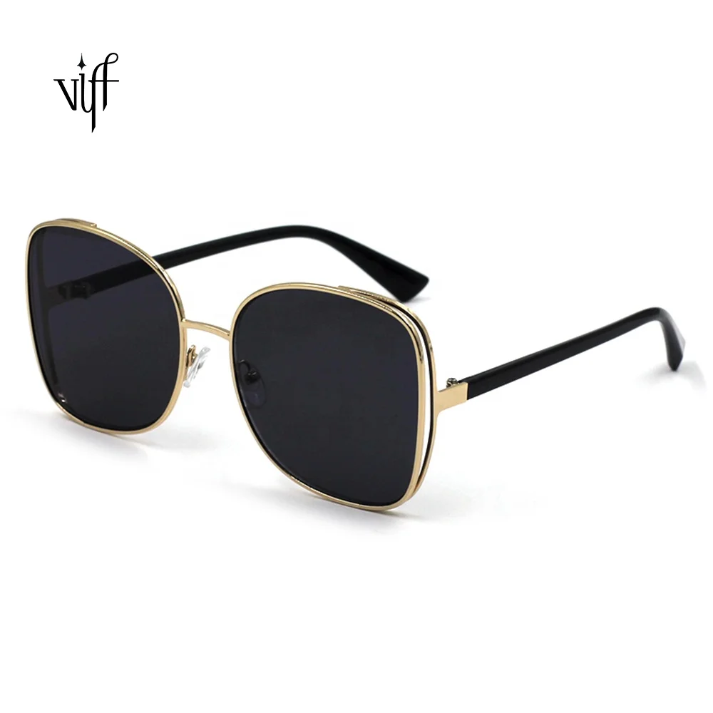

VIFF Chic Designer Shades Eyewear HM19180 Metal Frame 2021 Custom Logo Vintage Sunglasses Sun Glasses
