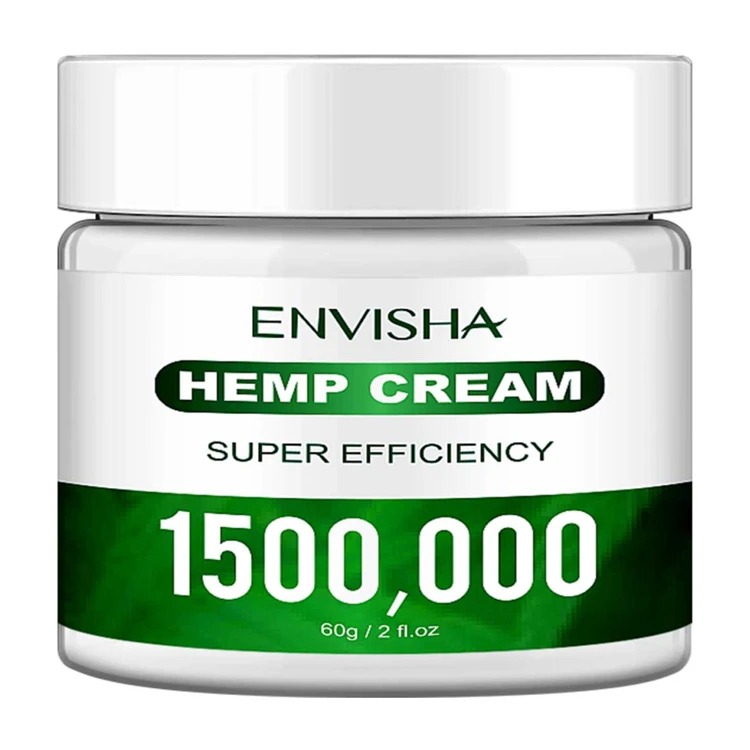 

Hot sell 1500000mg natural organic cbd products muscle pain relief muscle CBD hemp cream for pain, Green color