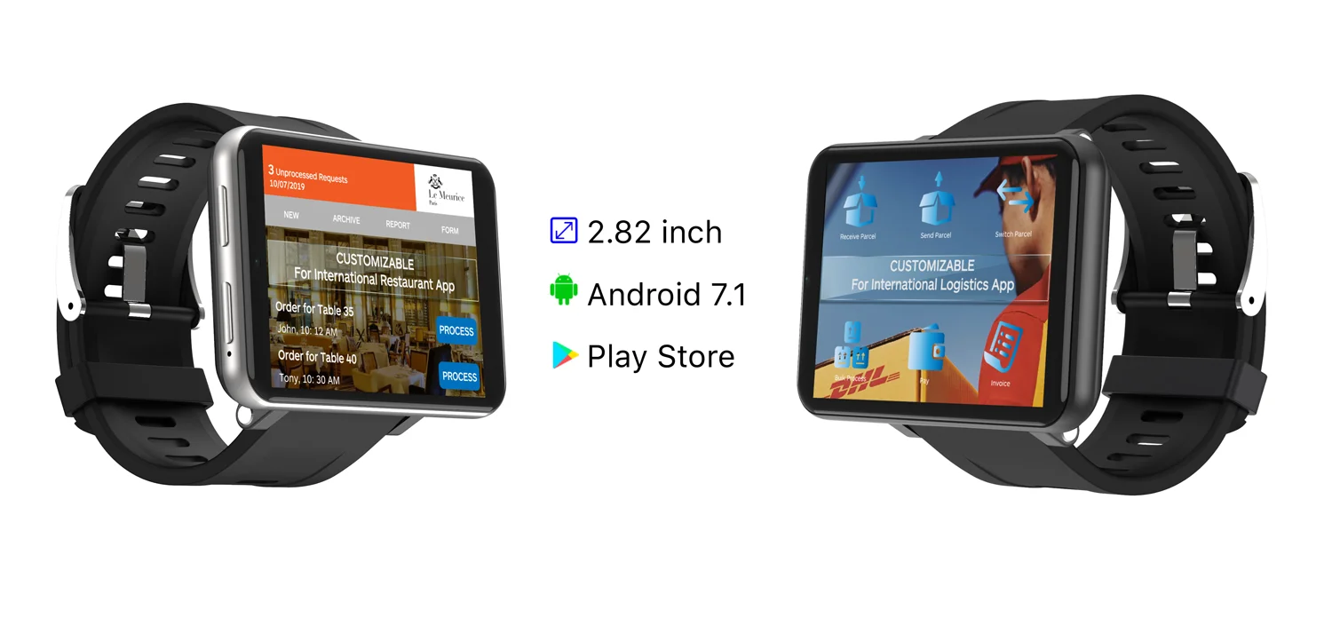 Komay Lemfo Lemt 4g Game Smart Watch 2.86 Inch Big Screen Android 7.1 3g  Ram 32g Rom Lte 4g Sim Camera Gps Wifi Heart Rate - Buy Lemfo Lemt Smart  Watch,3gb Smart