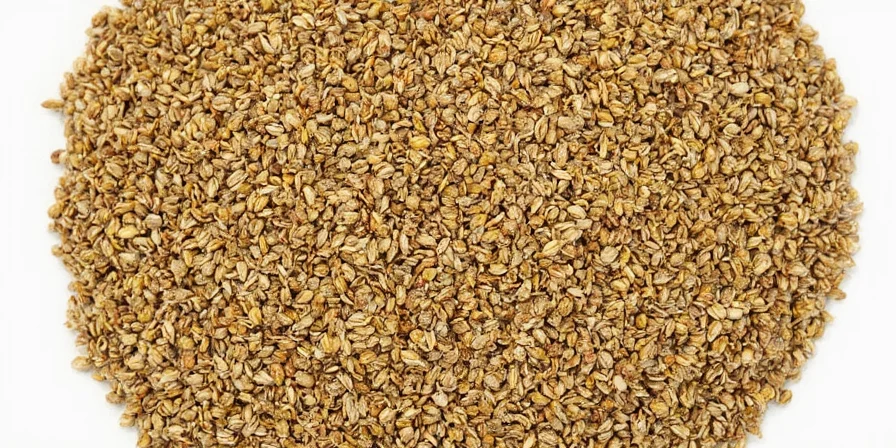 Close-up of coriander seeds