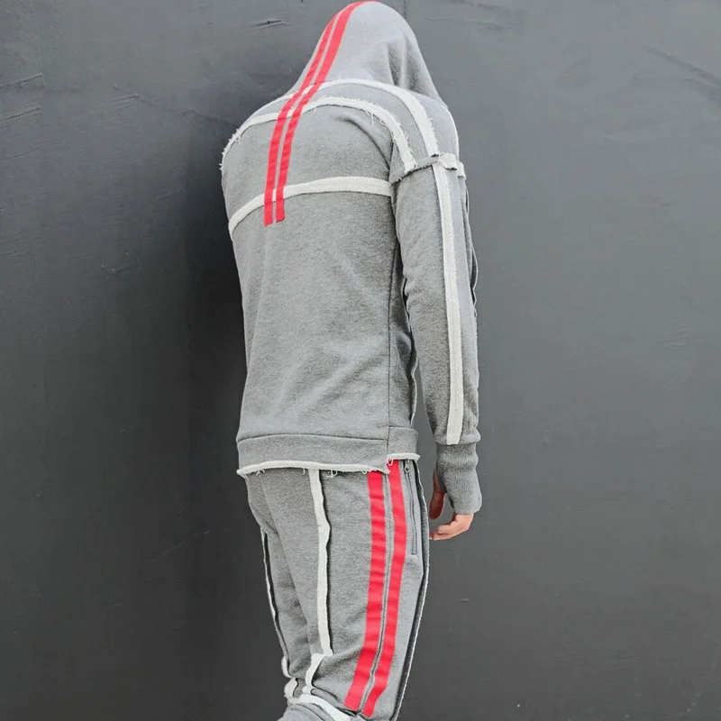 mens tapered tracksuit