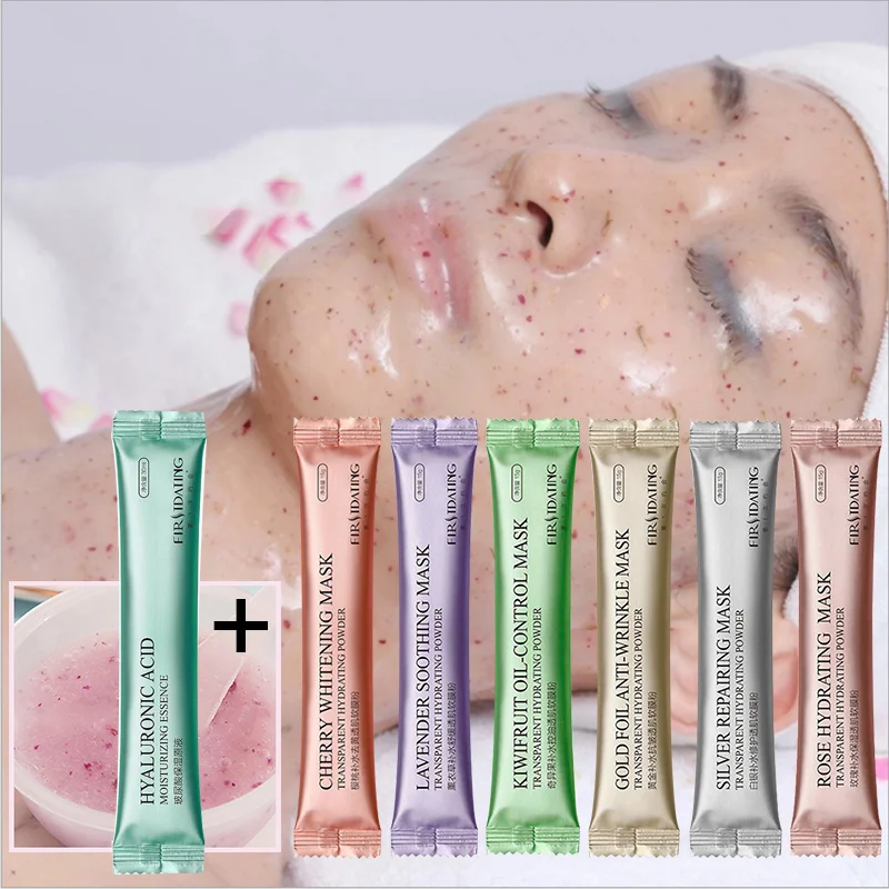 

SPA Collagen Rose Hyaluronic Acid Soft Face Mask Powder Face Mask Anti Aging Anti Wrinkle Facial Mask