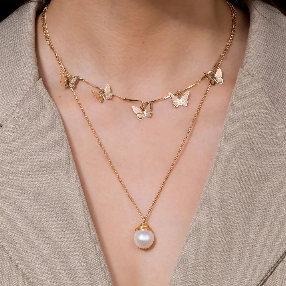 

New Arrival Diamond Women Necklace Box Hain Necklaces Jewellery, Gold