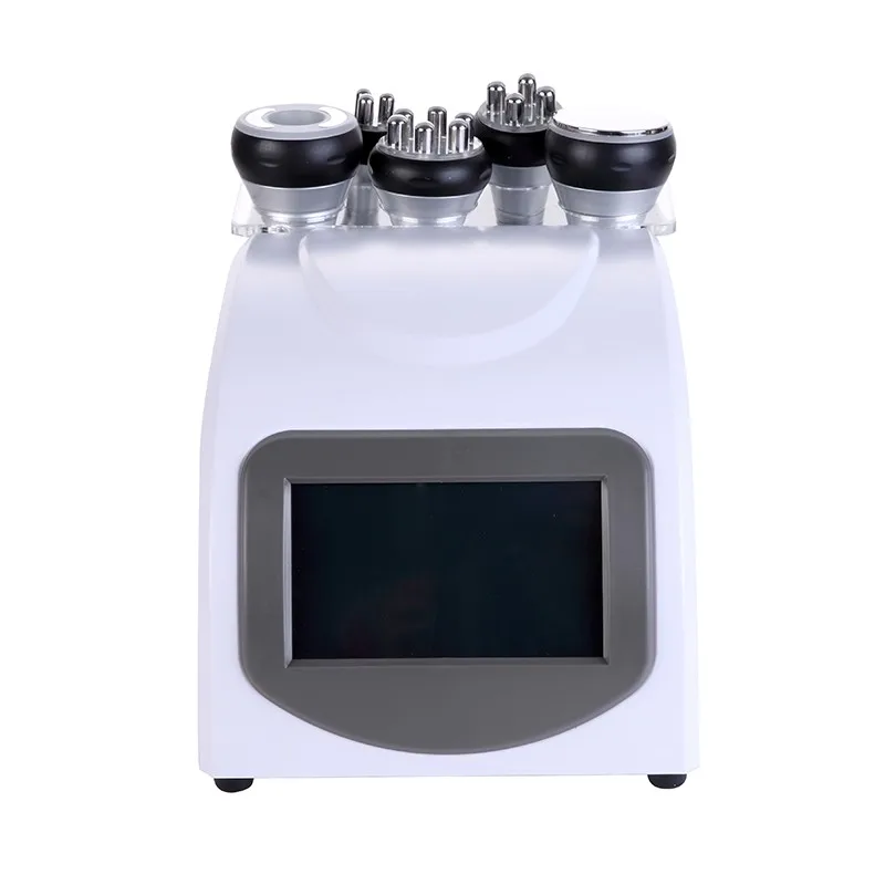 

Thermal cavitation vacuum radio frequency machine 40K cavitation thin S body shaping weight loss machine with CE, Gray