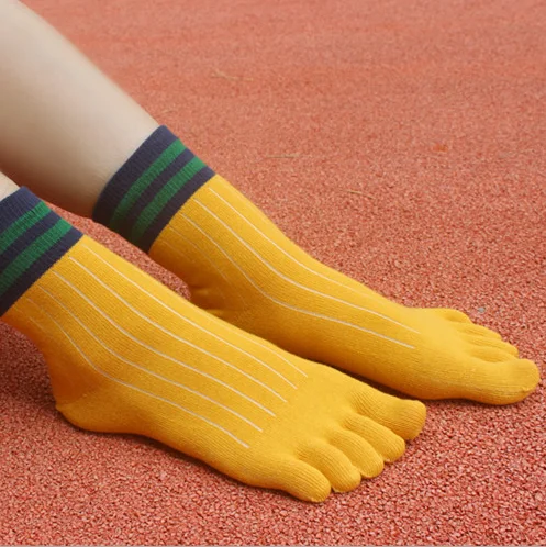 

VK603-New Style cotton autumn and winter tube socks, cute toe socks, comfortable and breathable ladies cotton socks