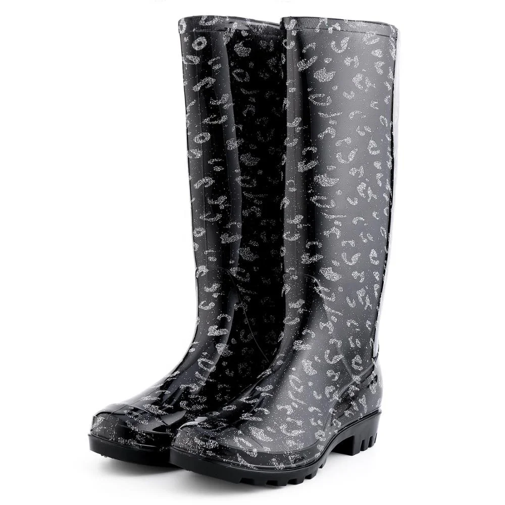

OEM Approved Durable Anti-slip Wellies Rain Boots Women, As pictures/oem
