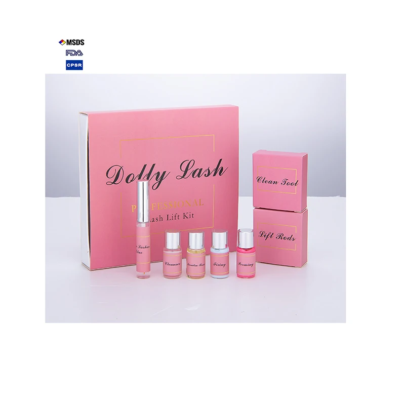 

Customized Eyelash Lifting Set Eyelash Lift Kit With Tint Lashlift Kit Sachet Lash Perm Kit
