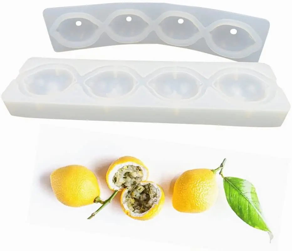 

Retail 3D Silicone Cake Molds, DIY Lemon Shaped Cake Baking Moulds, Durable silicone fondant mold cake decorating