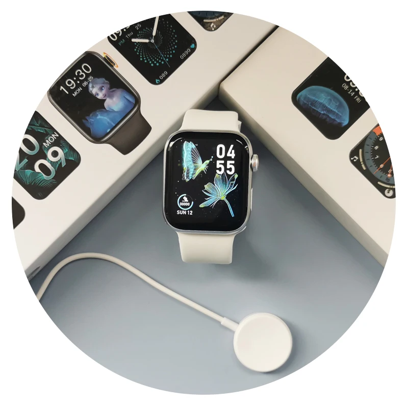 

2021 free smartwatch android HW22 Pro hw12 hw16 full touch screen bt call custom wallpaper Hw 22 smart watch