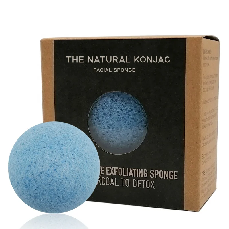 

100% Natural Esponja Facial Organic Konjac Baby Sponge Jeju, Multiple colors available