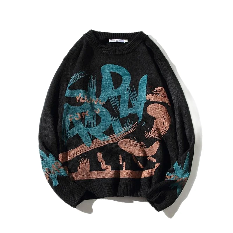 

2022 autumn/winter new stock men's sweater thick pullover sweater sweater casual collar warm men's clothes