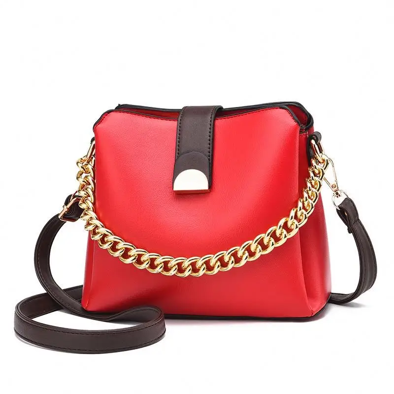 

2021 Women Shoulder Bags Leather Handbags Solid Color Crossbody Bags For Women Female Hand Bag