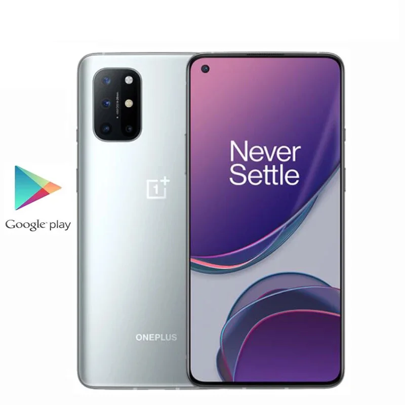 

Global Rom Oneplus 8T 5G Cell Phone 6.55" AMOLED 120HZ 12GB RAM 256GB ROM 48.0MP Snapdragon 865 65W Charger Android 10.0