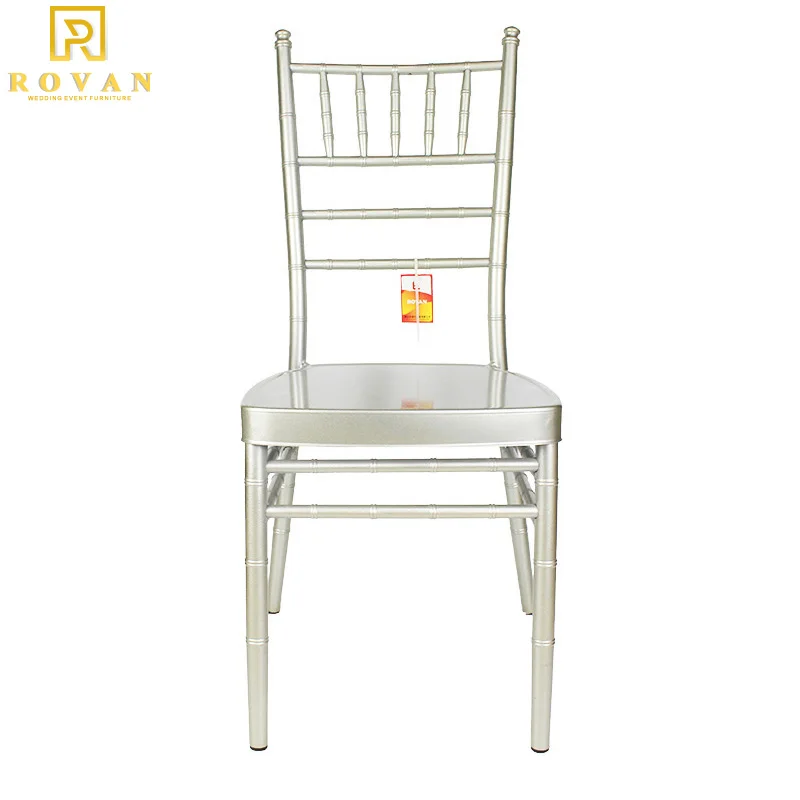 White Color Iron Wholesale Chair Chiavari Chair Use In Wedding Party