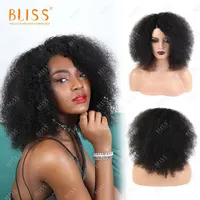 

Bliss 4x4 Lace Closure Wig 250% Afro Deep Kinky Curly Perruques Naturelles Courtes Brazilian Human Hair Wigs for Black Women