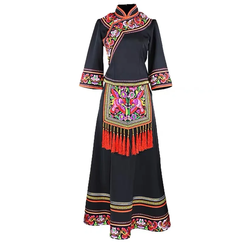 

Chinese Traditional minority clothing, Black