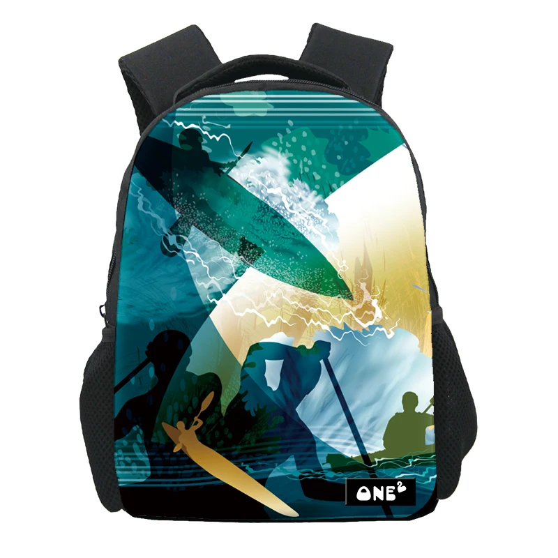 

Rowing print school small bag with comfortable padded good quality best price bag kid school shoulder strap adjustable, Customized